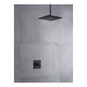 Duravit Kit de montage Manhattan Mitigeur douche encastré, noir mat-2