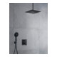Duravit Kit de montage Manhattan Mitigeur douche encastré, vanne dérivation, noir mat-2