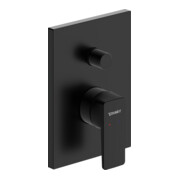 Duravit Kit de montage Manhattan UP-WA.-EHM, avec clapet anti-retour auto, noir mat-2
