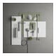 Duravit Kit de montage prêt à l'emploi UP-THM, rosace ronde, acier inoxydable brossé-4