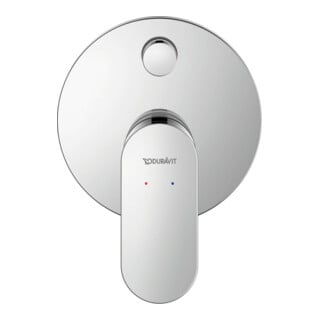 Duravit Kit de montage prêt à l'emploi Wave UP-WA.-EHM, avec rappel automatique, chrome