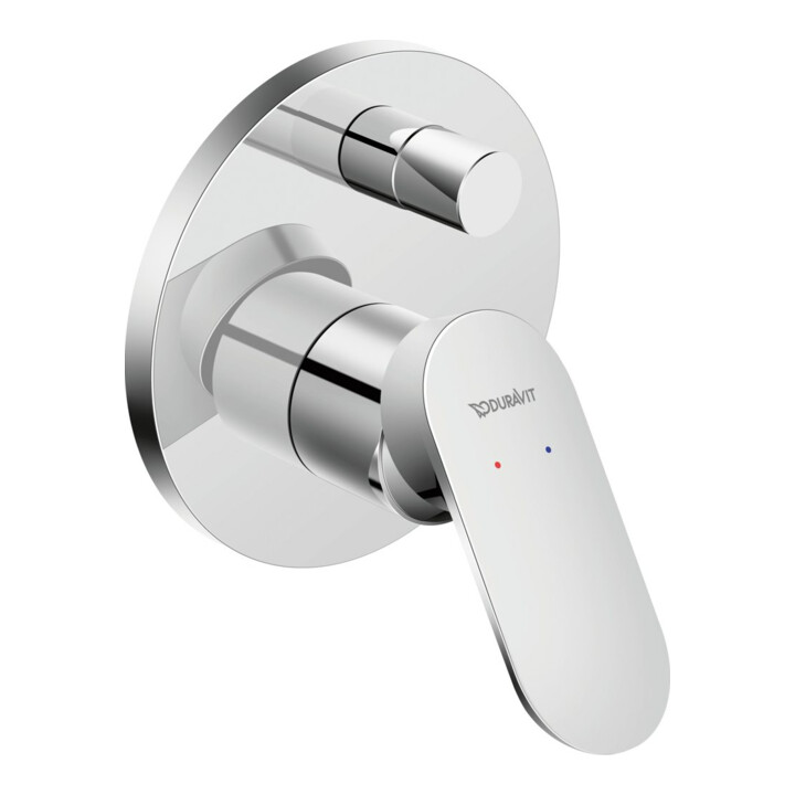 Duravit Kit de montage prêt à l'emploi Wave UP-WA.-EHM, avec rappel automatique, chrome