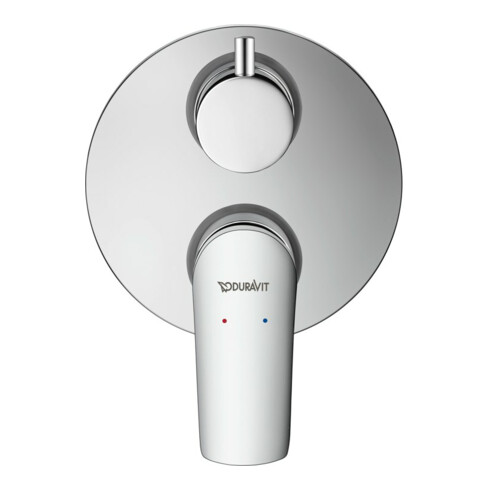 Duravit Kit de montage prêt à l'emploi n°1 Mitigeur bain encastré, 2 voies, c