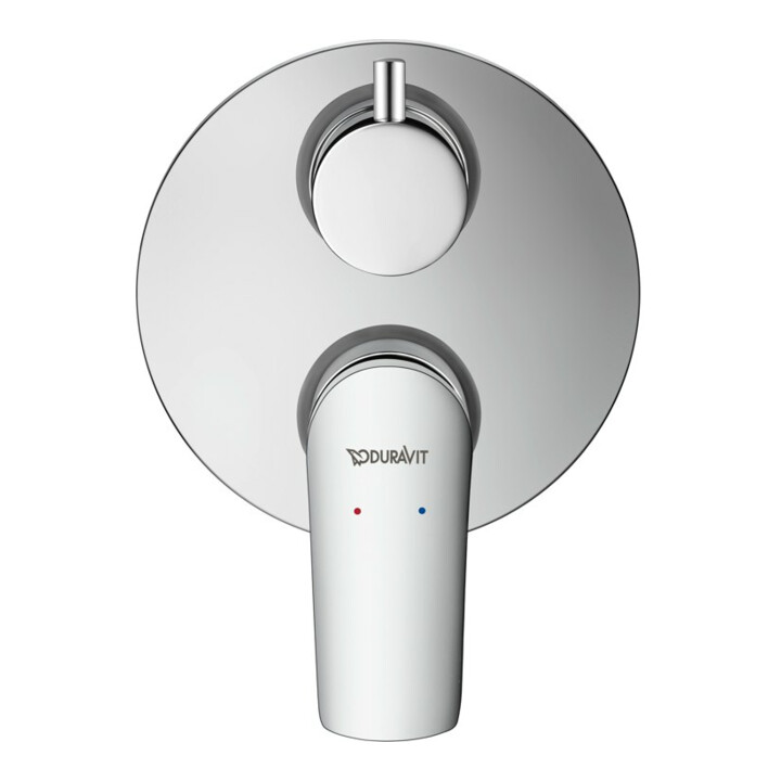 Duravit Kit de montage prêt à l'emploi n°1 Mitigeur bain encastré, 2 voies, c
