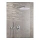 Duravit Kit de montage prêt à l’emploi UP-Thermostat, rosace ronde, chrome