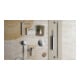 Duravit Kit de montage prêt à l’emploi UP-Thermostat, rosace ronde, chrome
