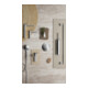 Duravit Kit de montage prêt à l’emploi UP-Thermostat, rosace ronde, chrome