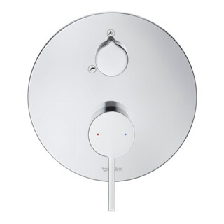 Duravit Kit de montage prêt D-Neo UP-WA.-EHM, chrome, avec robinetterie et combinaison sécurité
