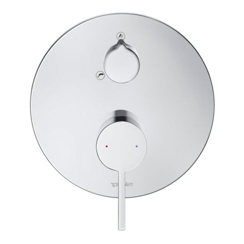 Duravit Kit de montage prêt D-Neo UP-WA.-EHM, chrome, avec robinetterie et combinaison sécurité