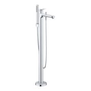 Duravit Kit de montage prêt Wave Mitigeur monocommande baignoire au sol, chrome