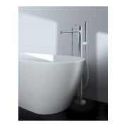 Duravit Kit de montage prêt Wave Mitigeur monocommande baignoire au sol, chrome-5
