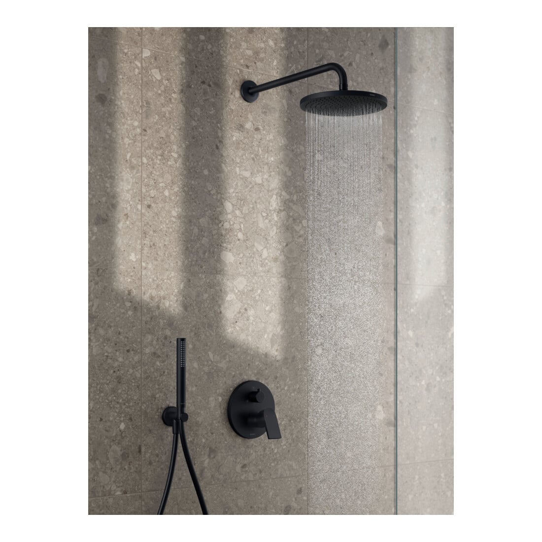 Duravit Kit de montage Tulum UP-Br.-EHM, avec Umst-V, 2 consommations, noir m