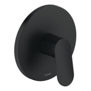 Duravit Kit de montage Wave Mitigeur douche monocommande, noir mat