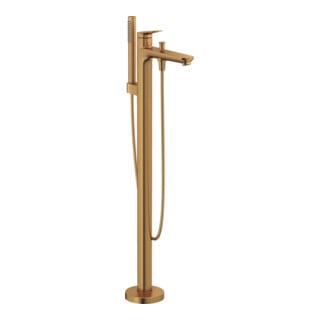 Duravit Kit de montage Wave Mitigeur monocommande baignoire, sur pied, bronze brossé