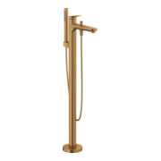 Duravit Kit de montage Wave Mitigeur monocommande baignoire, sur pied, bronze brossé