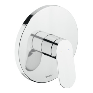 Duravit Kit de montage Wave Mitigeur monocommande douche UP, chrome