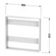 Duravit Kit d'encastrement 86,1x13,9cm, cadre pour vis à aggloméré Good/Better-3