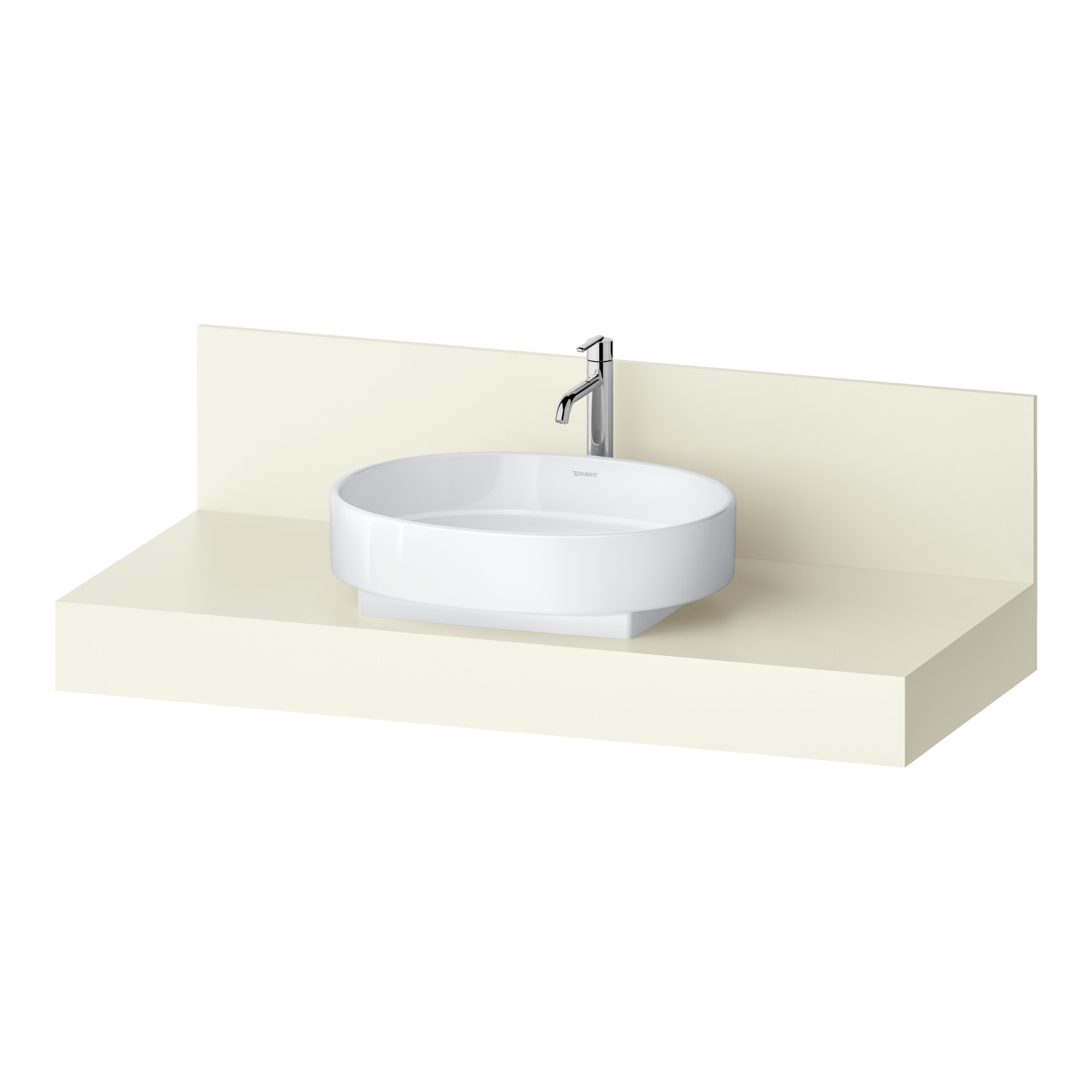 Duravit Konsole Balcoon 120x55x37cm, 1 AS, Be mitt, Elfenb. ma
