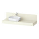 Duravit Konsole Balcoon 140x55x37cm, 1 AS, Beck. li, Elfenb. ma-1