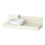 Duravit Konsole Balcoon 140x55x37cm, 1 AS, Beck. li, Elfenb. ma
