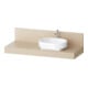 Duravit Konsole Balcoon 140x55x37cm, 1 AS, Beck. re, s.beige ma-1