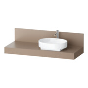 Duravit Konsole Balcoon 140x55x37cm, 1 Ausschn, Beck. re, umb ma