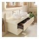 Duravit Konsole Balcoon 140x55x37cm, 2 A., Be beids., Elfenb. ma
