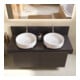 Duravit Konsole Balcoon 140x55x37cm, 2 A., Be bs, la S, Verb-St