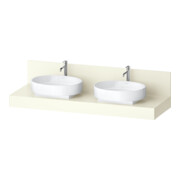 Duravit Konsole Balcoon 160x55x37cm, 2 AS, Be beids., Elfenb. ma