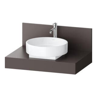 Duravit Konsole Balcoon 80x55x37cm, 1 AS Beck. mitt, braun ma