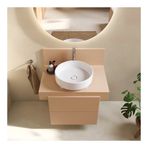 Duravit Konsole Balcoon 80x55x37cm, 1 AS Beck. mitt, Terra ma