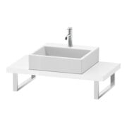 Duravit Konsole Compact L-Cube 80-200x48cm, 1 AS, Stär 4.5cm, we. hgl