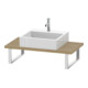 Duravit Konsole Compact L-Cube Épaisseur 3 cm, blanc œuf, pour vasque à poser, var.-1