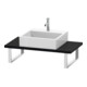 Duravit Konsole Compact L-Cube Épaisseur 3 cm, Blanc Oeuf, pour vasque à poser, variable-1