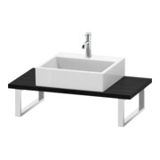 Duravit Konsole Compact L-Cube Épaisseur 3 cm, Blanc Oeuf, pour vasque à poser, variable