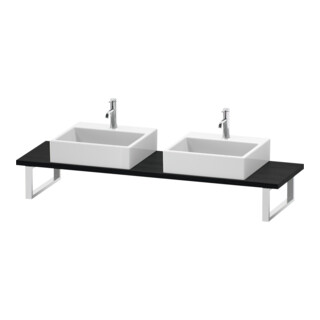 Duravit Konsole Compact L-Cube Épaisseur 3 cm, blanc œuf, pour vasque à poser, variable
