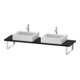 Duravit Konsole Compact L-Cube Épaisseur 3 cm, blanc œuf, pour vasque à poser, variable-1