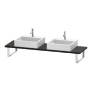 Duravit Konsole Cpmpact L-Cube 80-200x48cm, 2 A., Stä 3cm, Ei dkl. geb.