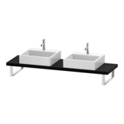 Duravit Konsole Cpmpact L-Cube Stärke 4.5cm, Ei sw, f Aufsatzbecken, var.