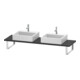 Duravit Konsole DuraStyle 80-200x48cm, 2 A., Stär 3cm, graph ma-1