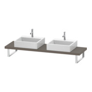 Duravit Konsole DuraStyle 80-200x48cm, 2 A., Stär 4.5cm, bas. ma