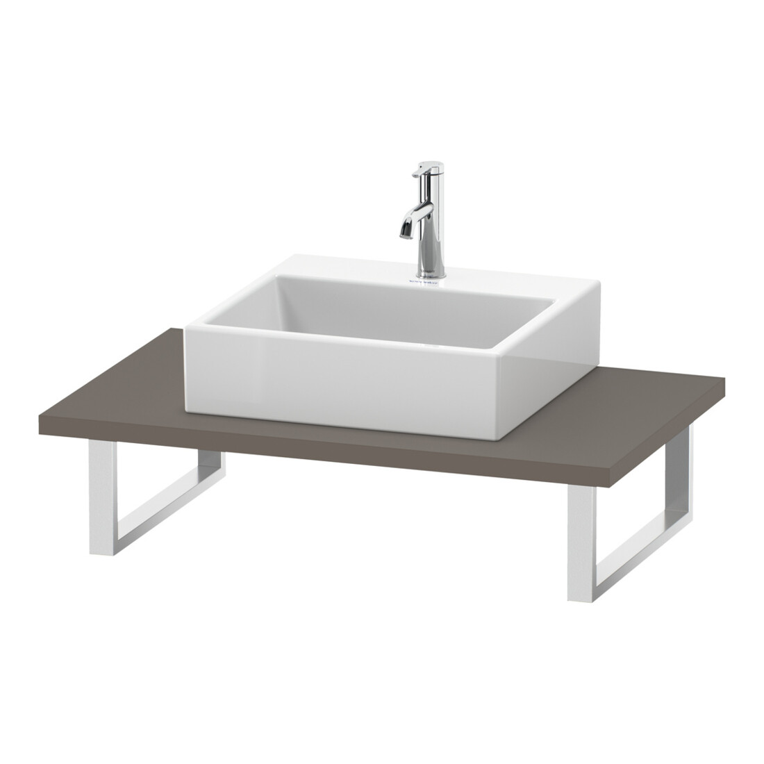 Duravit Konsole DuraStyle 80-200x55cm, 1 AS, Stär 3cm, bas. ma
