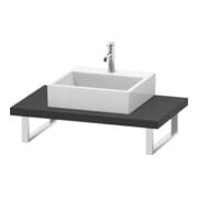 Duravit Konsole DuraStyle 80-200x55cm, 1 AS, Stär 4.5cm, graph ma