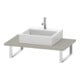 Duravit Konsole DuraStyle 80-200x55cm, 1 Ausschn, Stär 3cm, taupe-1
