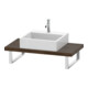 Duravit Konsole DuraStyle Compact 80-200x48cm, 1 AS, Stä 4.5cm, Nussb dkl.-1