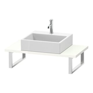 Duravit Konsole DuraStyle Compact 80-200x48cm, 1 AS, Stär 3cm, we. hgl