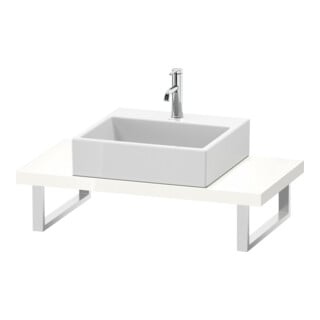 Duravit Konsole DuraStyle Compact 80-200x48cm, 1 AS, Stär 4.5cm, we. hgl