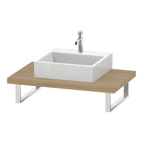 Duravit Konsole DuraStyle f AWT, 1 Ausschn, Stärke 4.5cm, Ei Nat