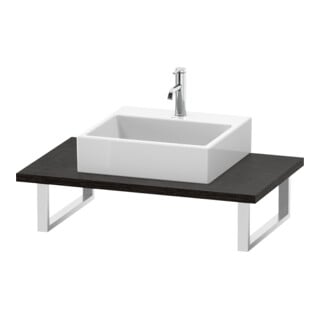 Duravit Konsole L-Cube 80-200x55cm, 1 AS, Stä 3cm, Ei dkl. geb.