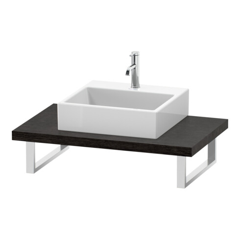Duravit Konsole L-Cube 80-200x55cm, 1 AS, Stä 4.5cm, E d geb.